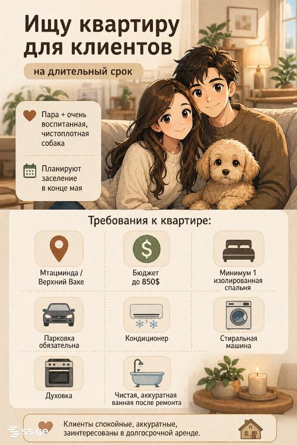 n. zhvania st. - 2 rooms