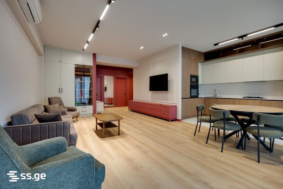 Tamarashvili st. (Saburtalo) - 3 rooms