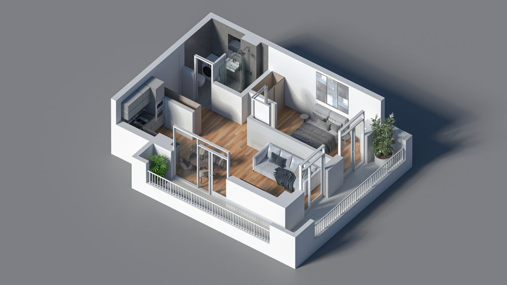 G. Guramishvili st. 16 - 2 rooms
