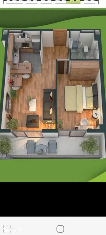 Marat Nozadze st. 23 - 2 rooms