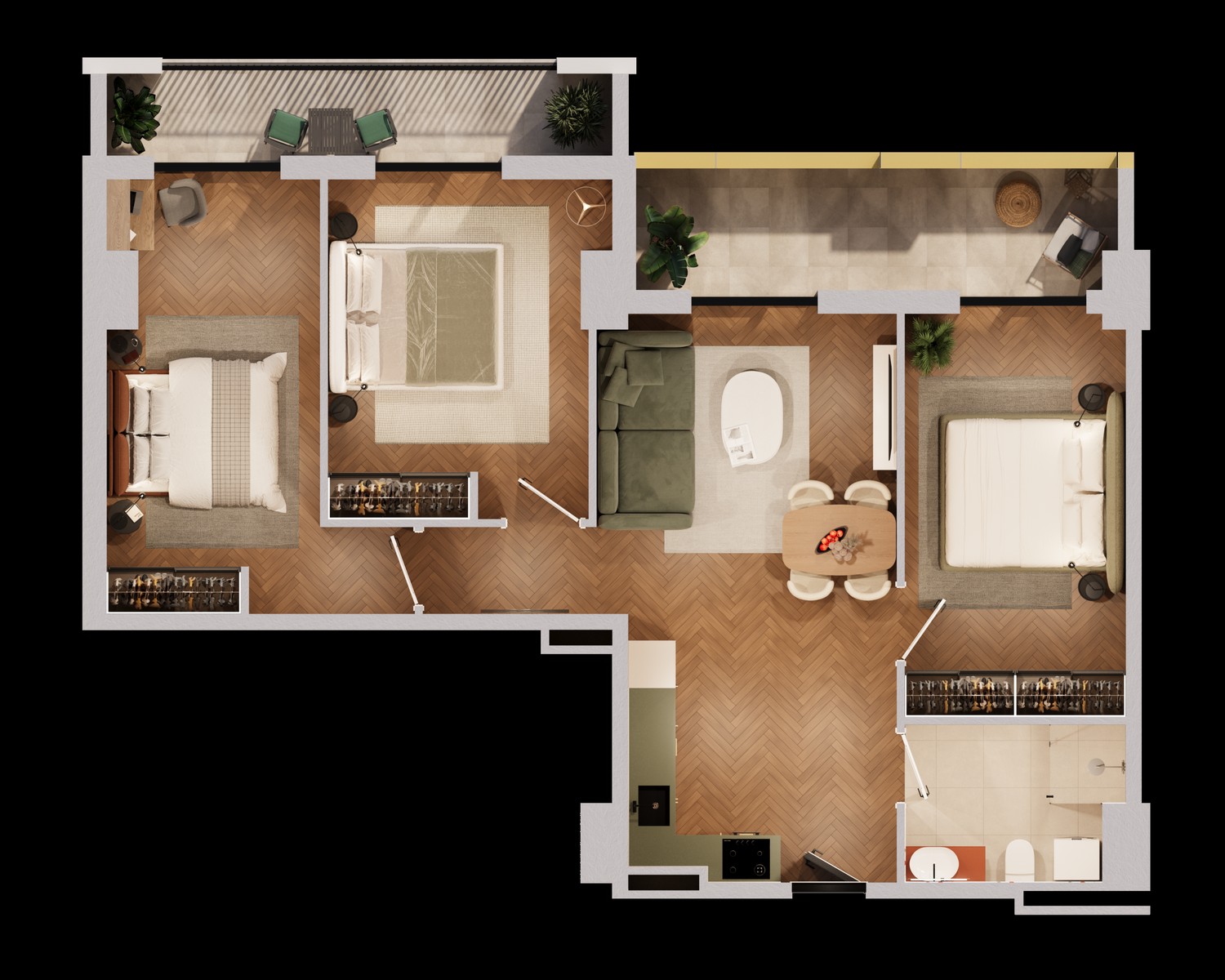 moskovi ave 9ა - 4 rooms
