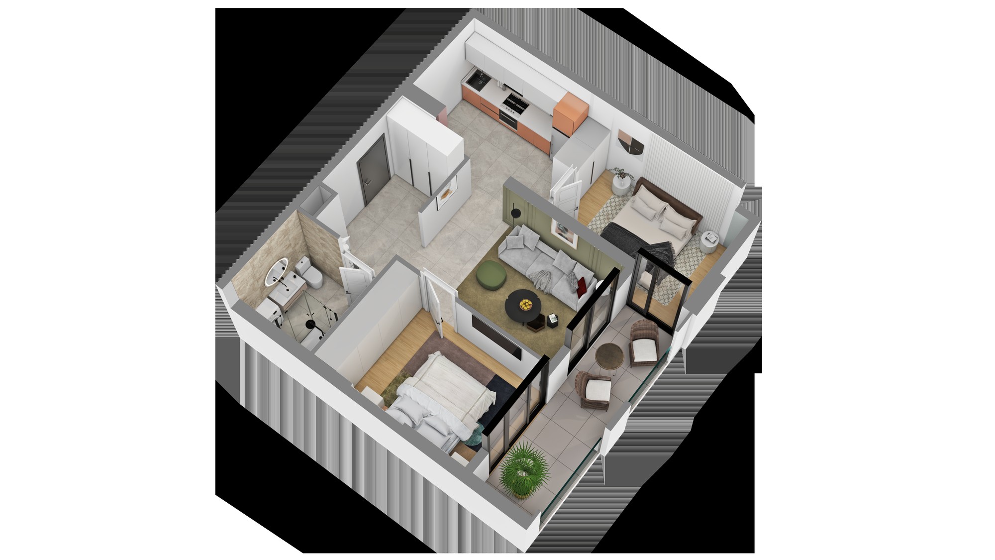 Vazha-Pshavela st. 61 - 3 rooms