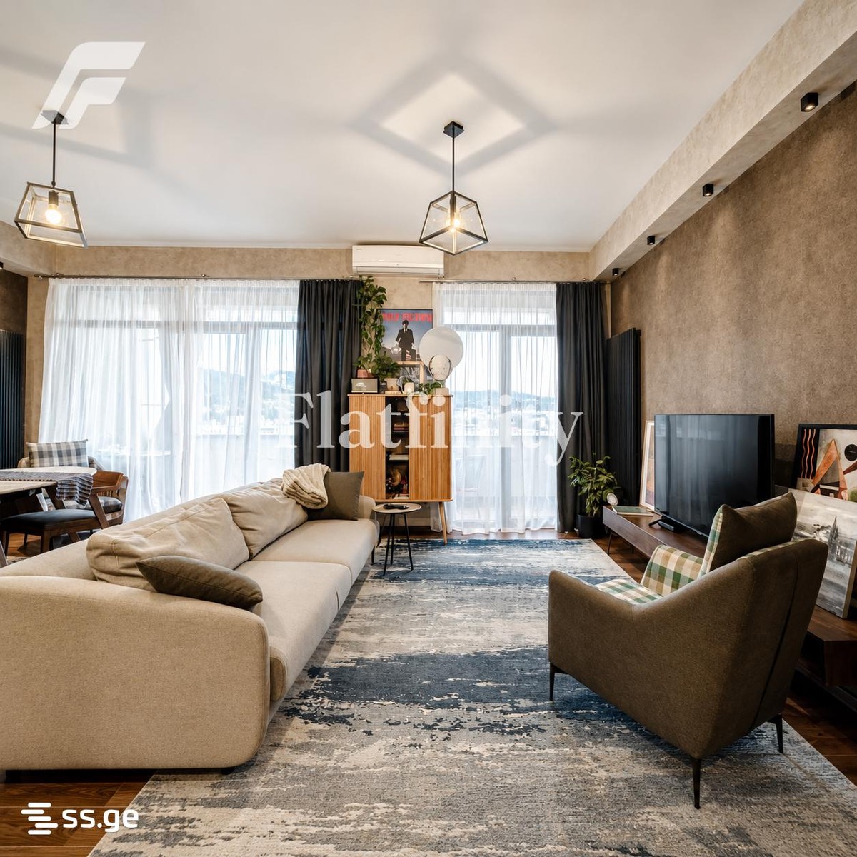i. abashidze st. - 2 rooms
