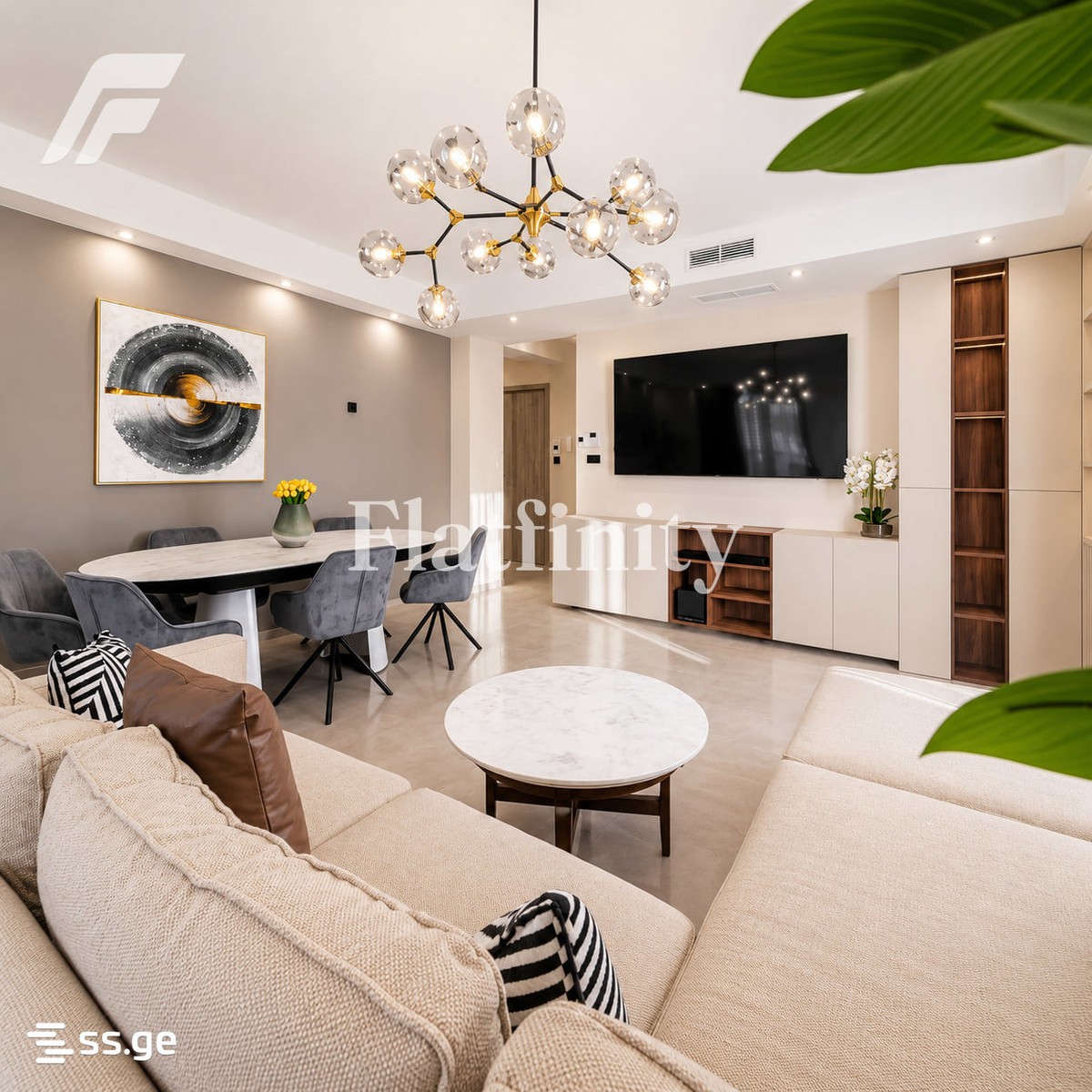 i. chavchavadze avenue - 3 rooms