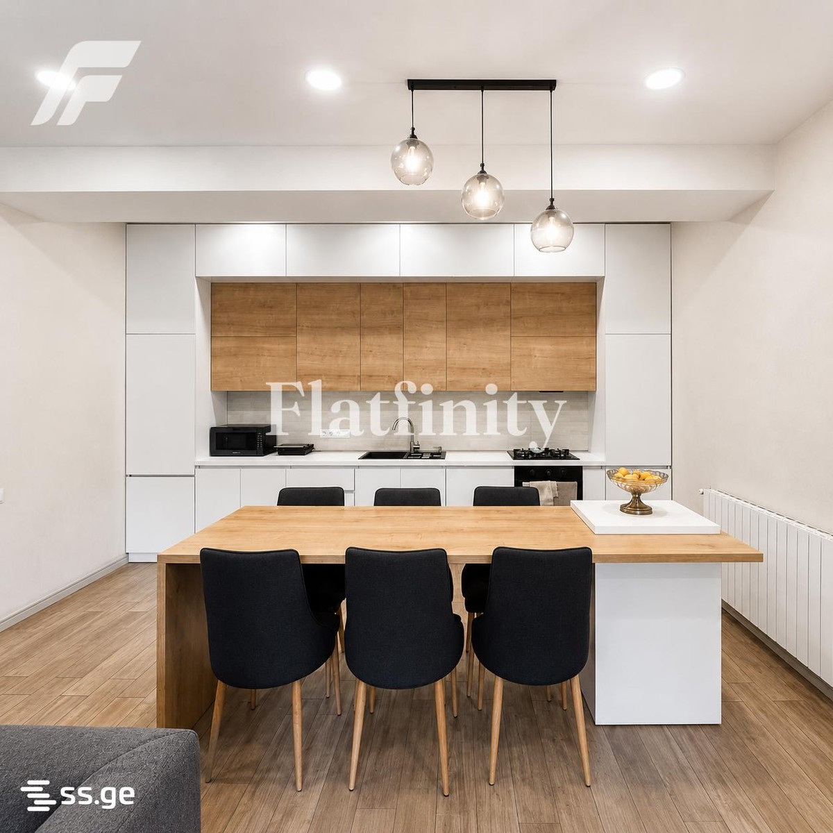 tskneti hwy - 3 rooms