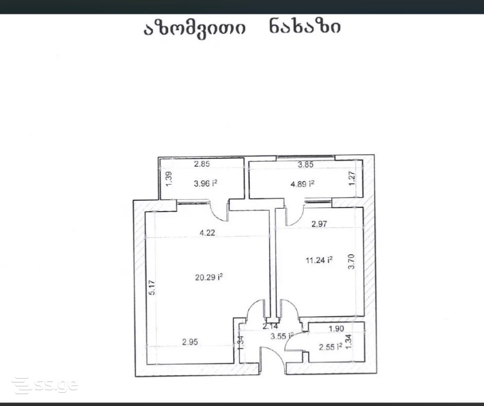 Ateni st. 24 - 2 rooms