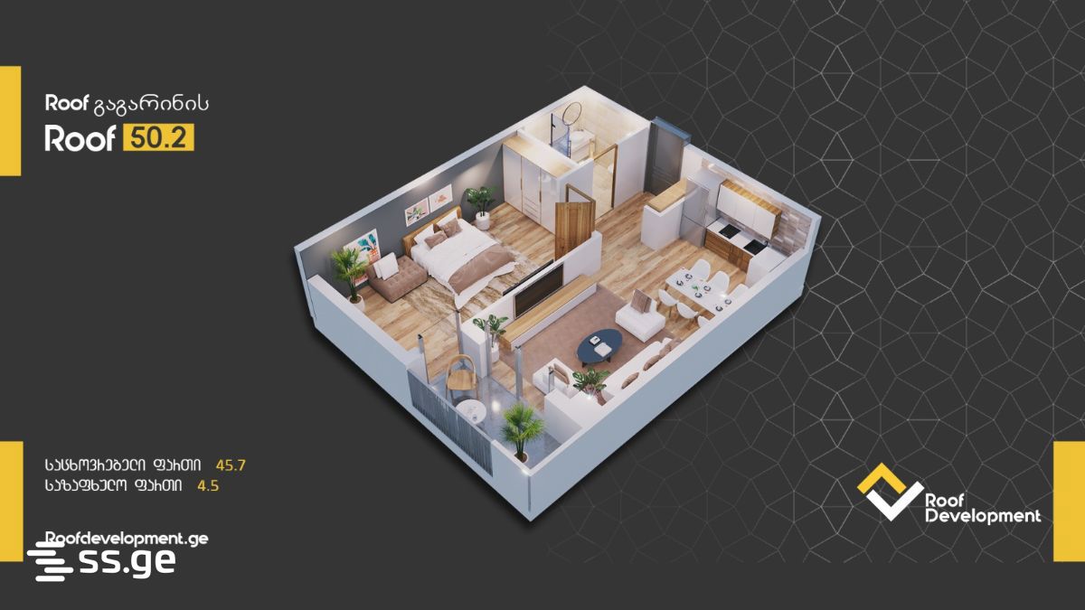 gagarin st. 10 - 2 rooms