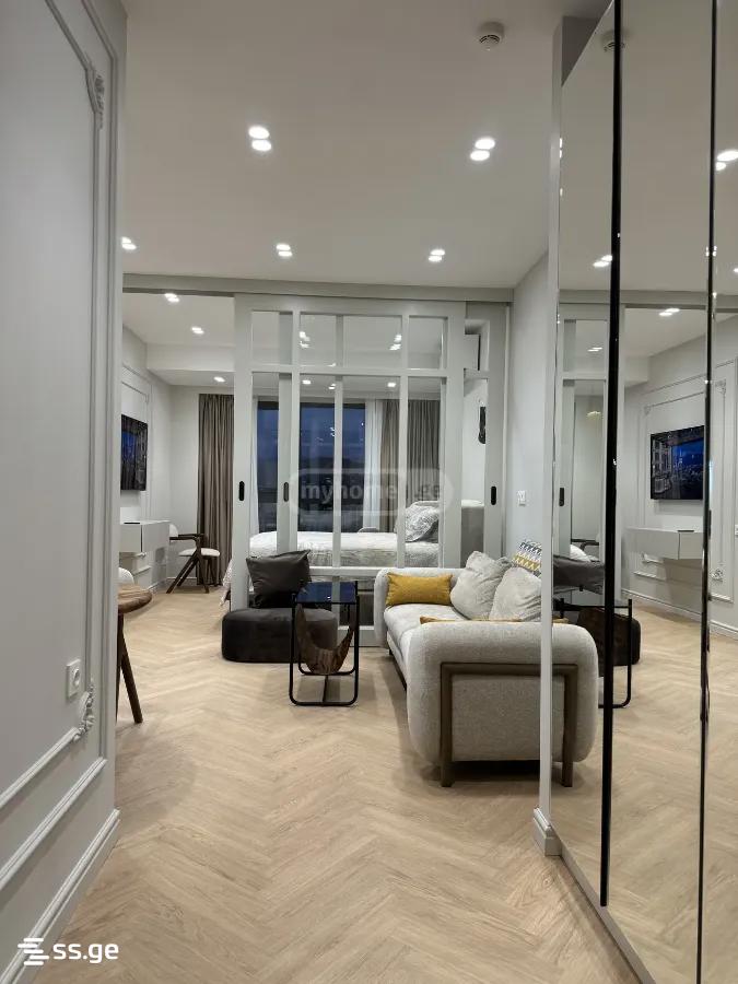Sh. Rustaveli Ave. 61) - 2 rooms