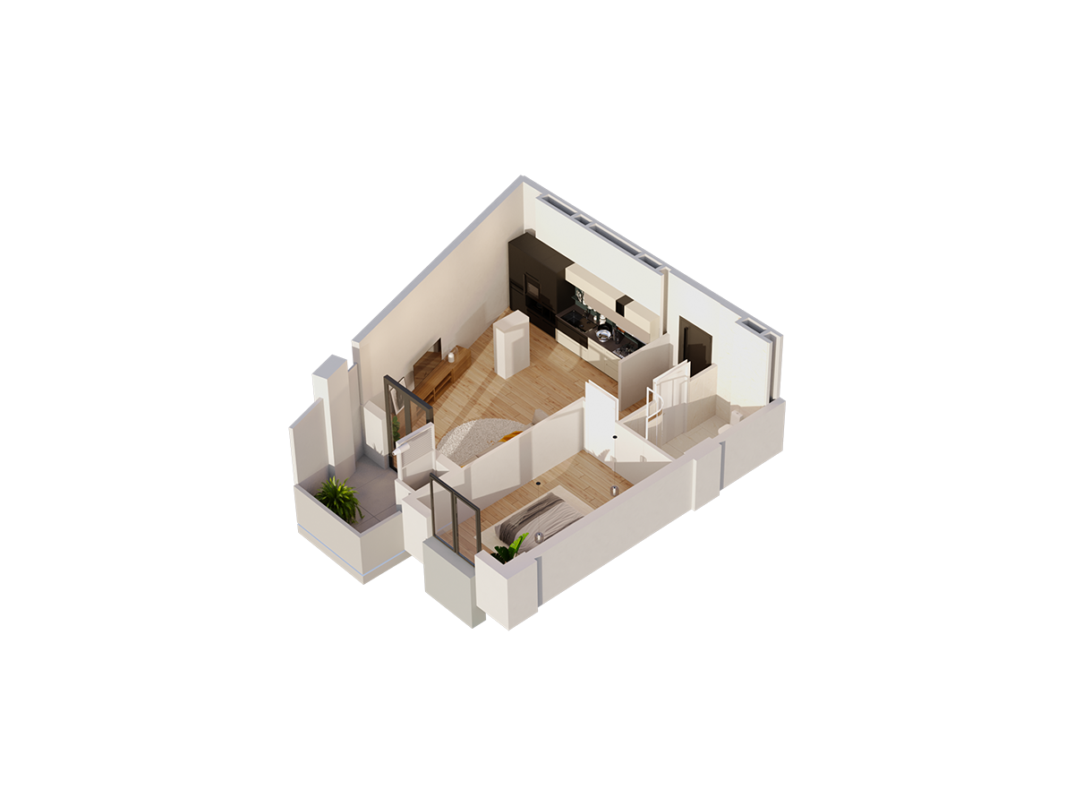 godziashvili st. 63 - 2 rooms