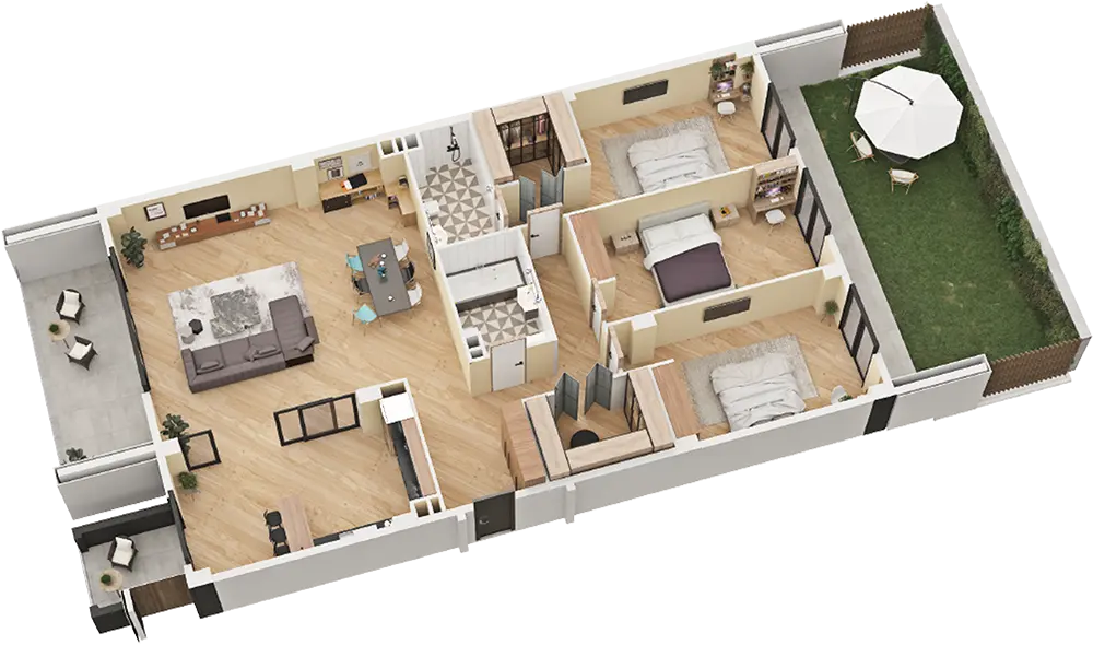 krtsanisi st. 49 - 6 rooms