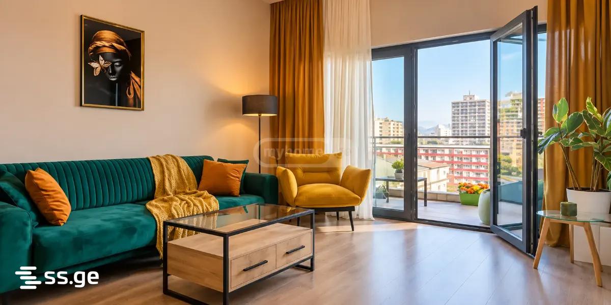 Tamarashvili st. (Saburtalo) - 2 rooms