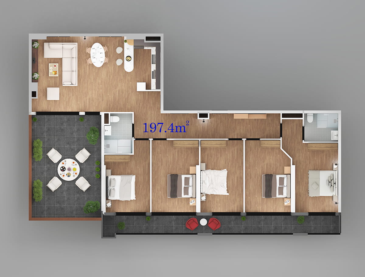 Angis st. 42 - 6 rooms