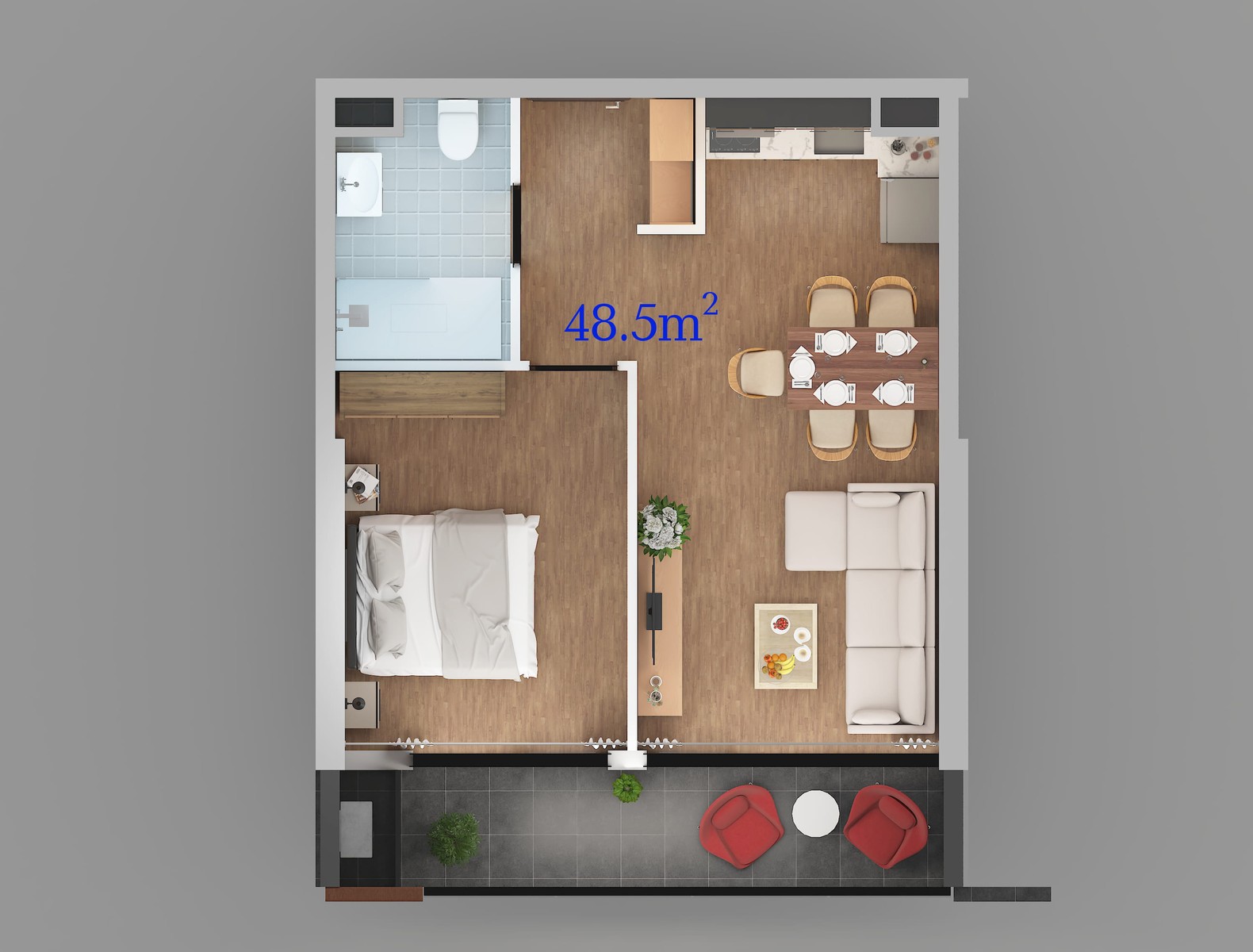 Angis st. 42 - 2 rooms