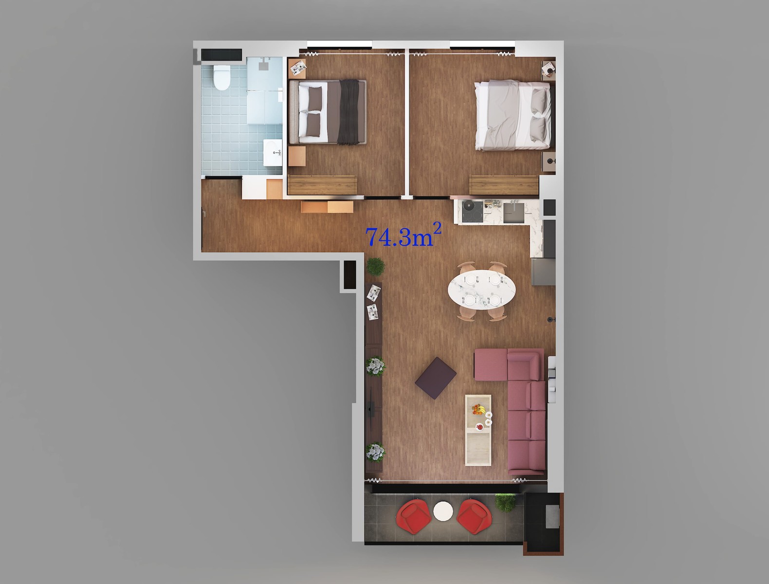 Angis st. 42 - 3 rooms