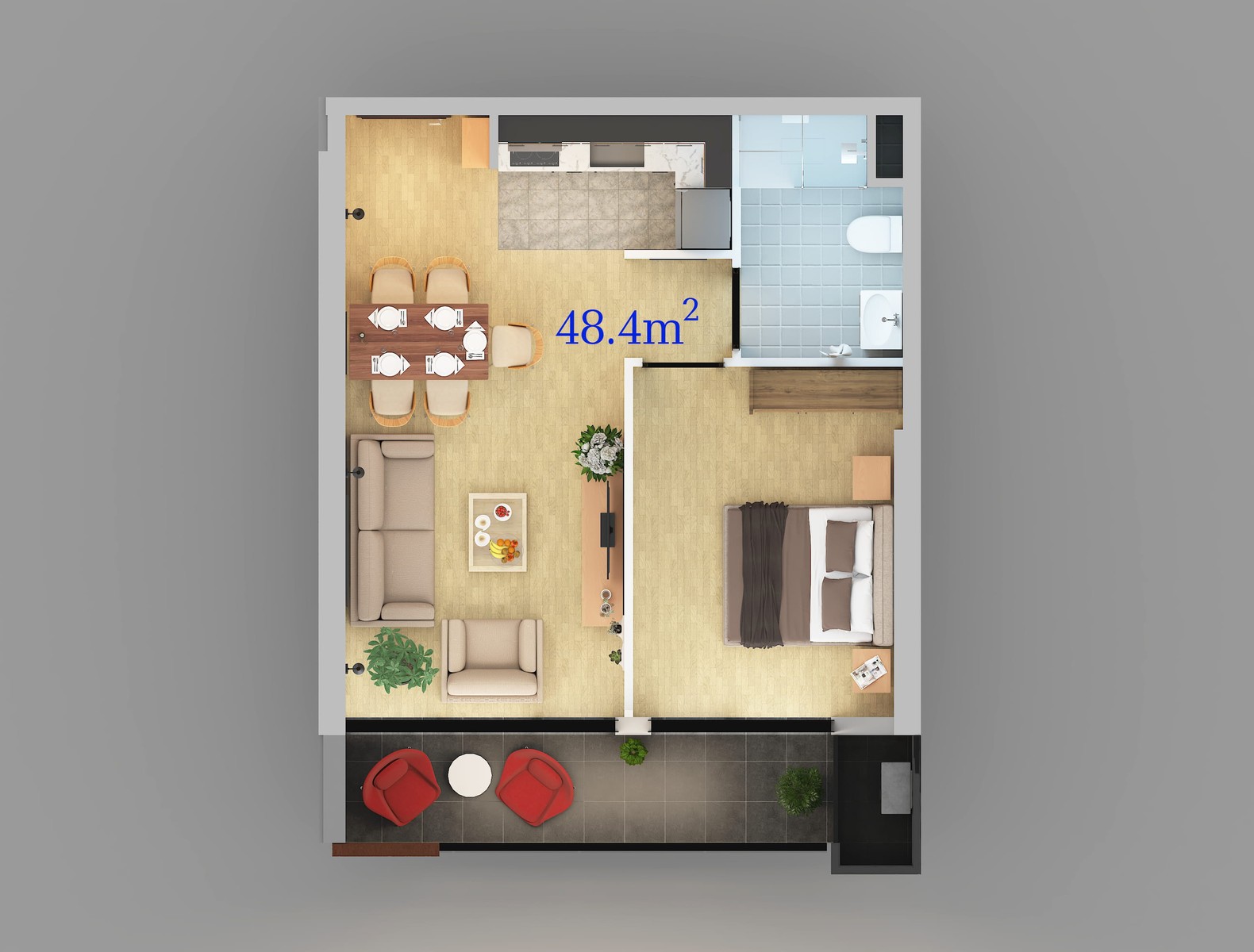 Angis st. 42 - 2 rooms