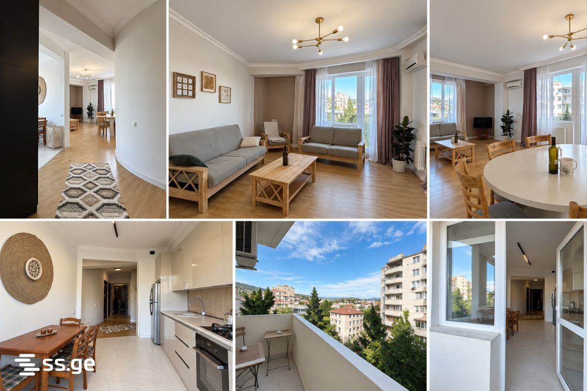 Zaldastanishvili st. 3 - 4 rooms