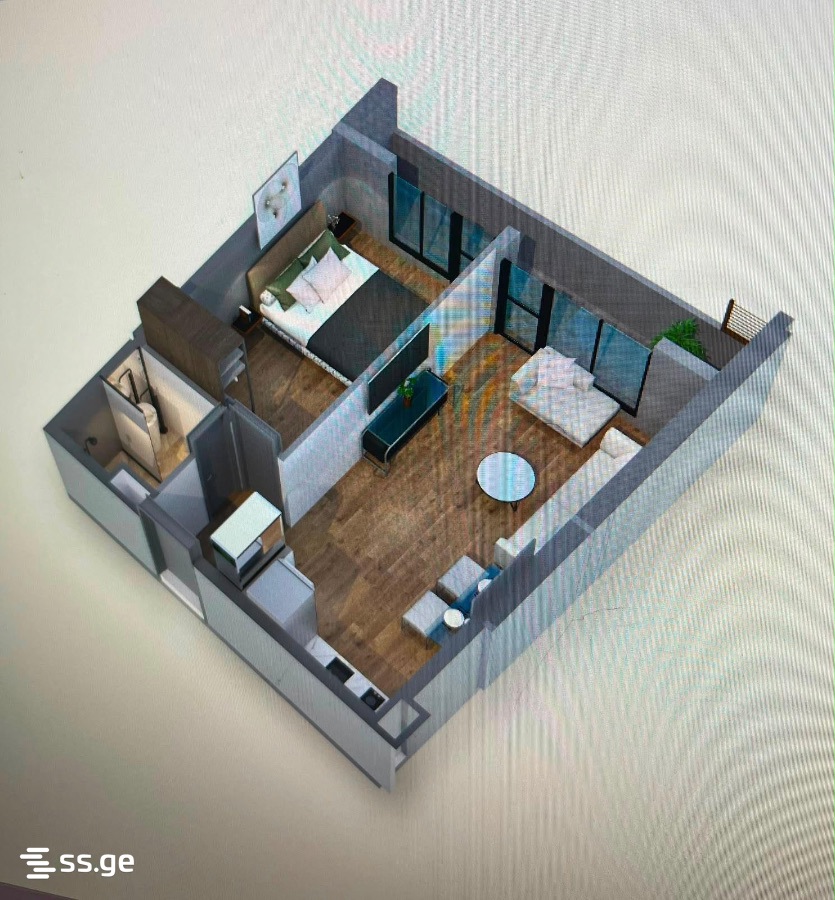 1 - 2 rooms
