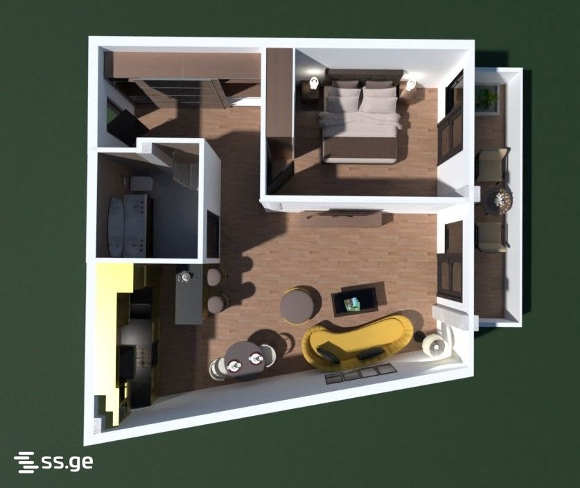 mshvelidze st. 4 - 2 rooms