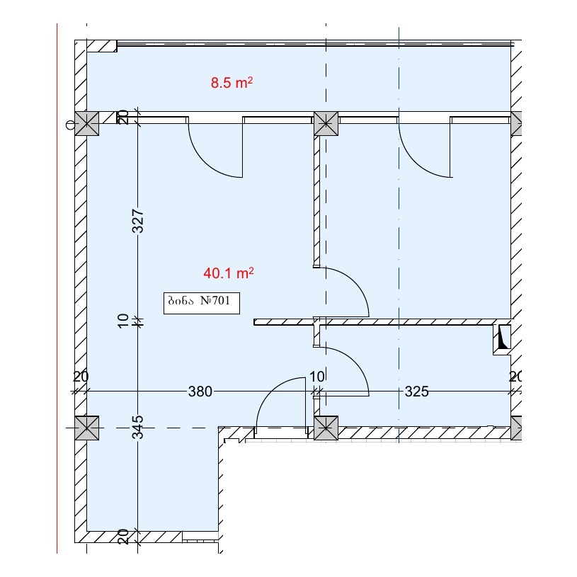 104,106 - 2 rooms