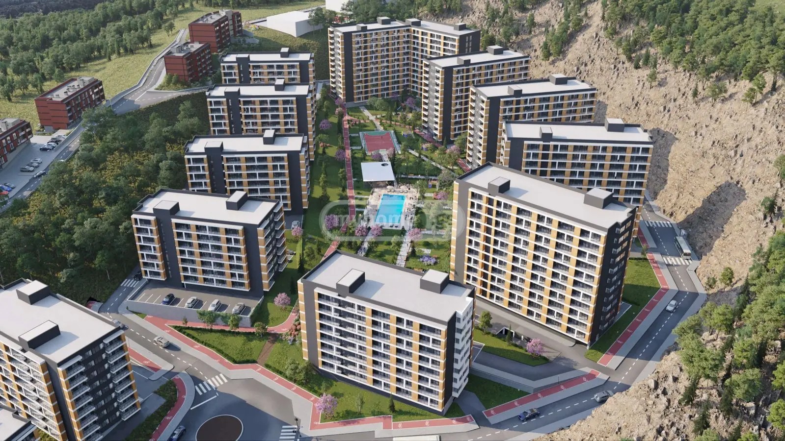 ნადიკვარის დასახლების ქ.  - 2 rooms
