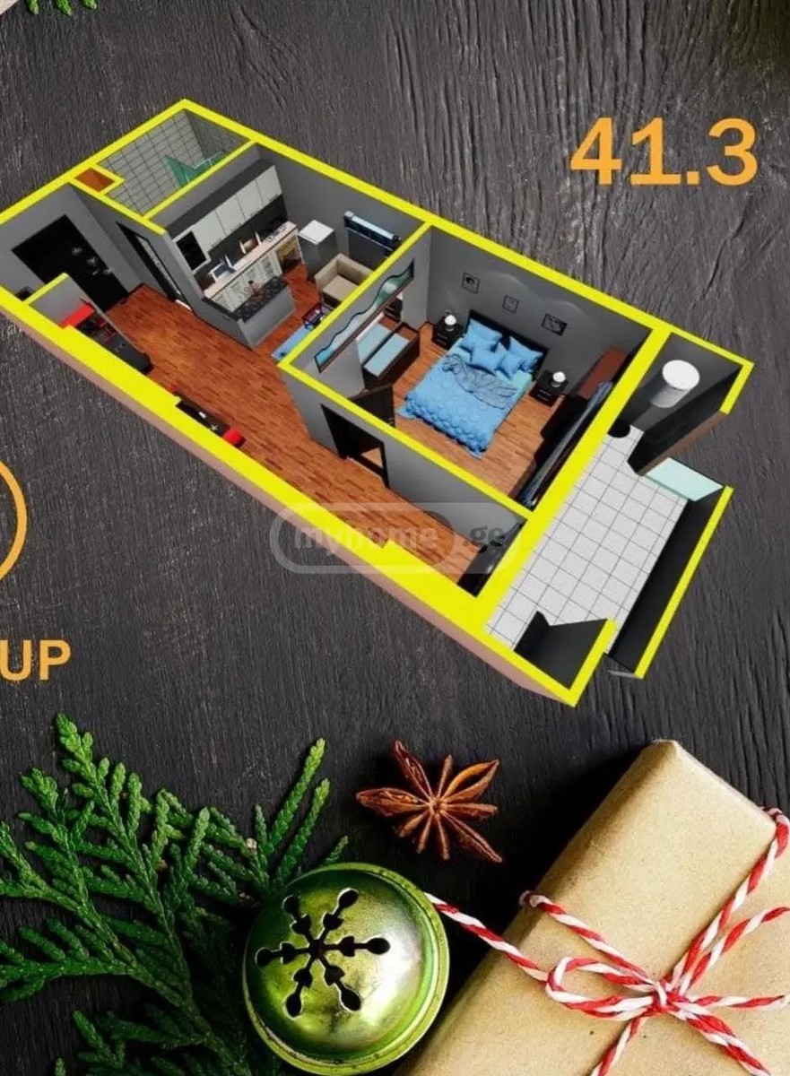 აბუსერიძე ტ. ქ.  - 2 rooms