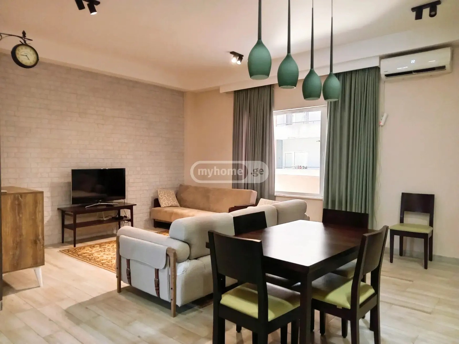 წერეთლის ქ.  - 3 rooms