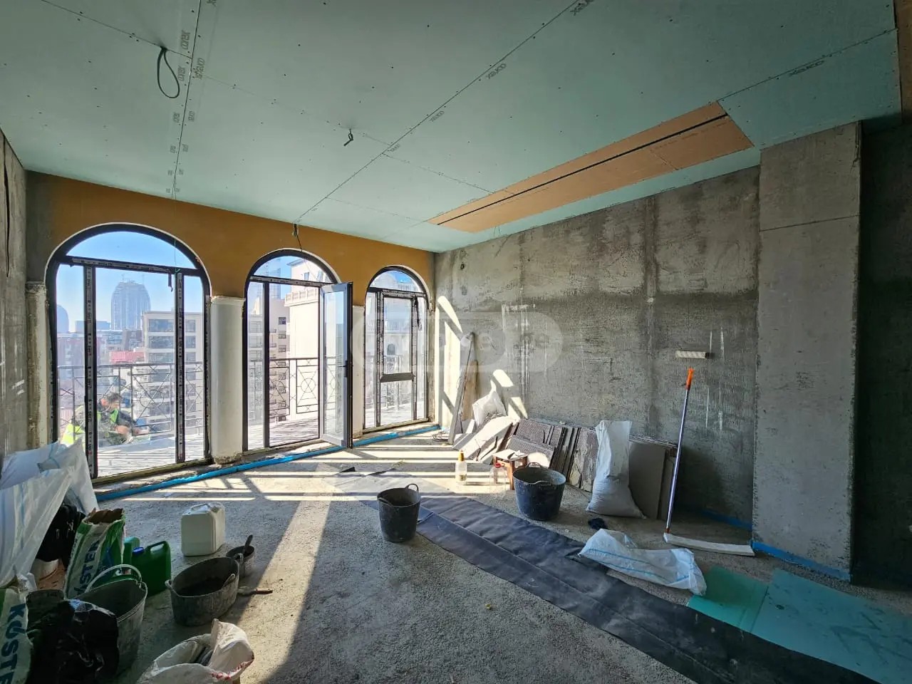 რუსთაველის ქ.  - 3 rooms