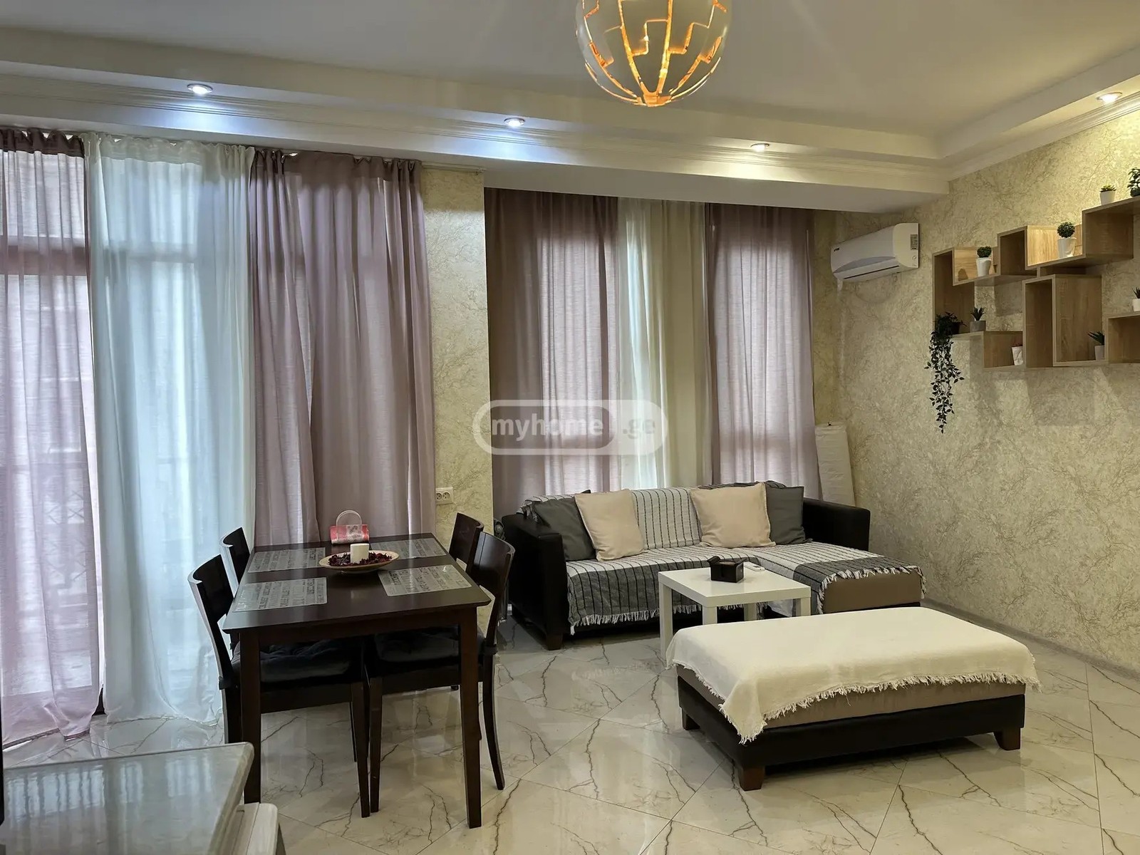 რუსთაველის შეს.  - 2 rooms
