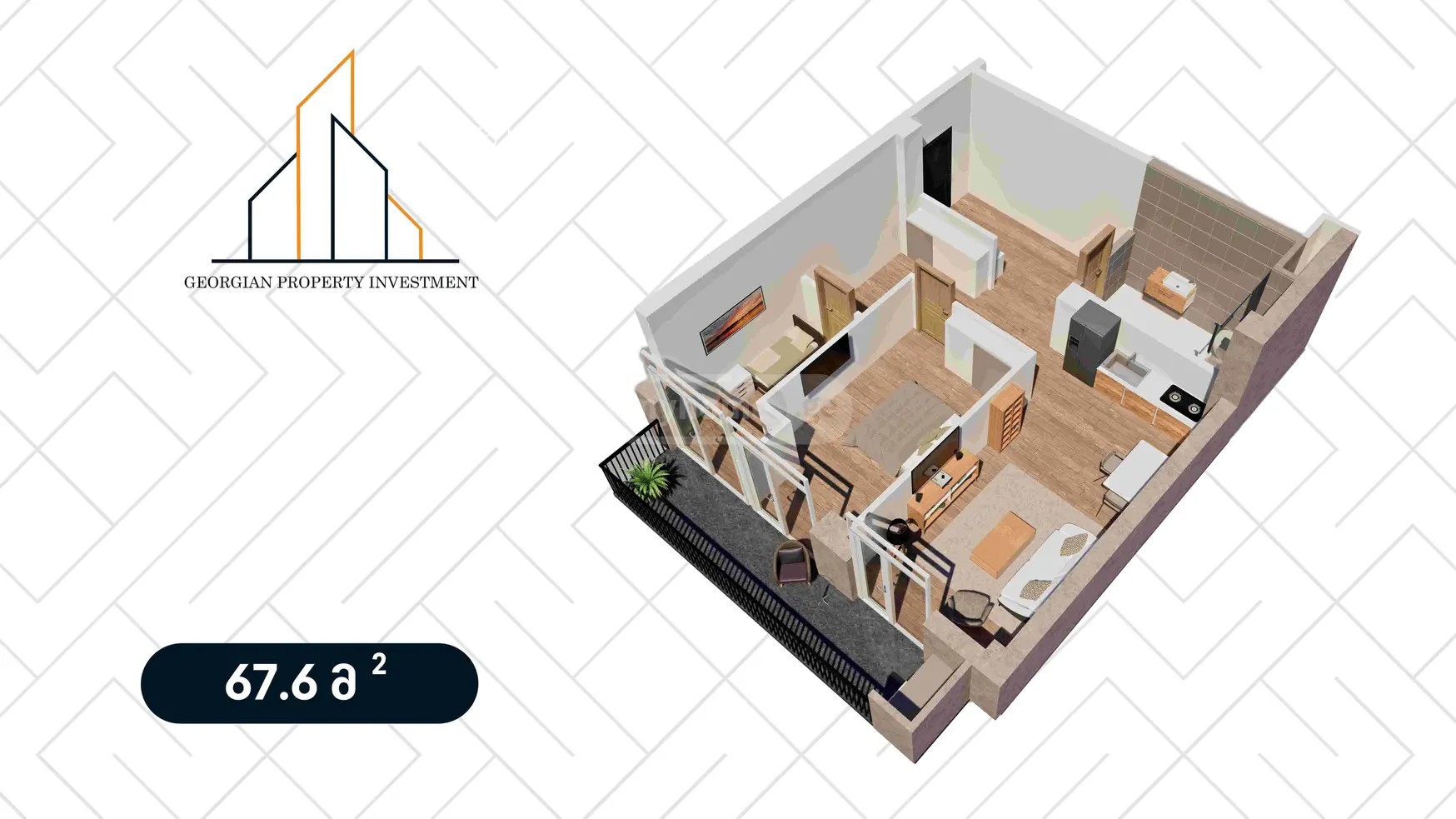 გობრონიძე ა. ქ.  - 3 rooms