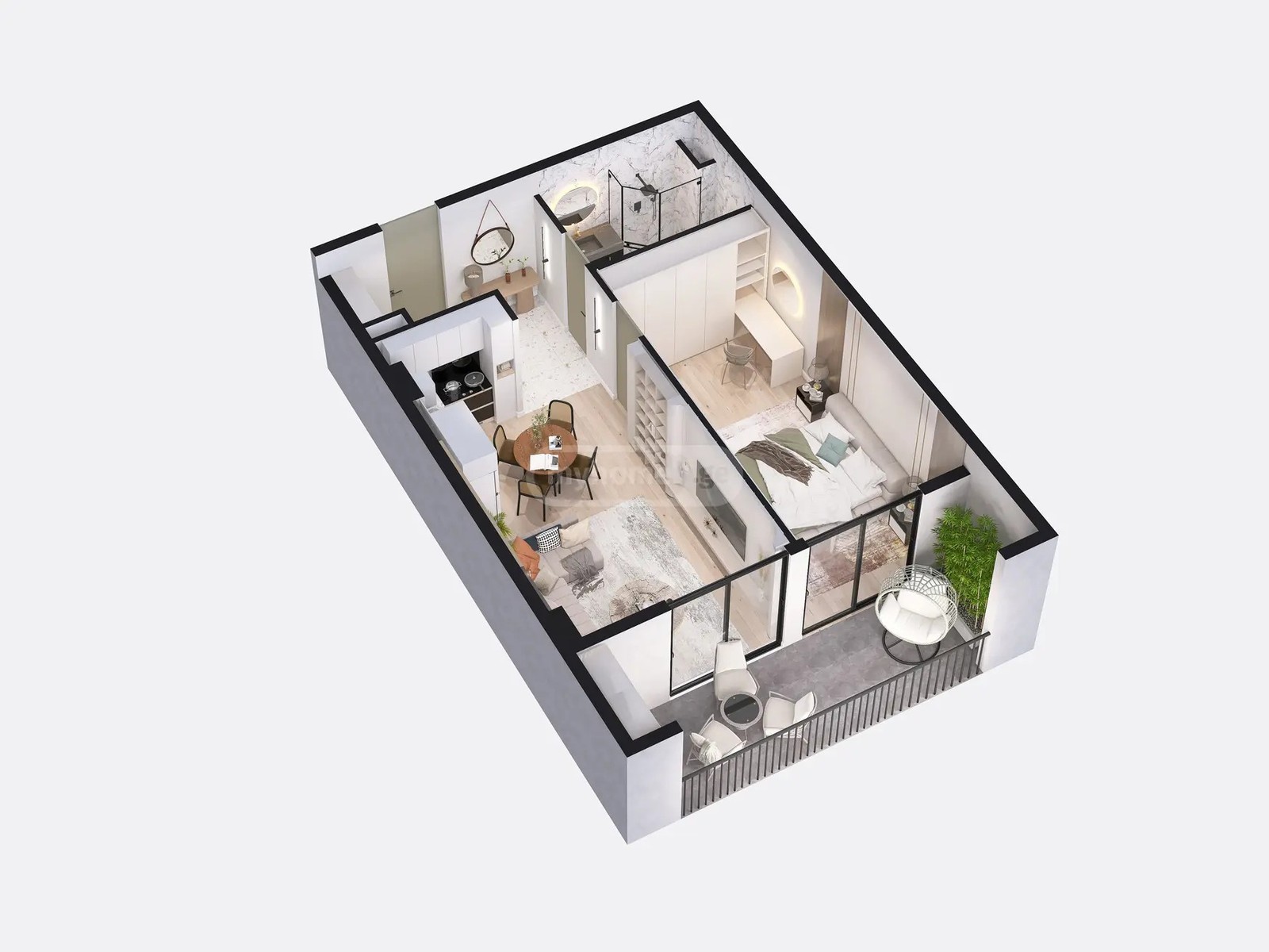 მაჭავარიანი მ. ქ. 65 - 2 rooms