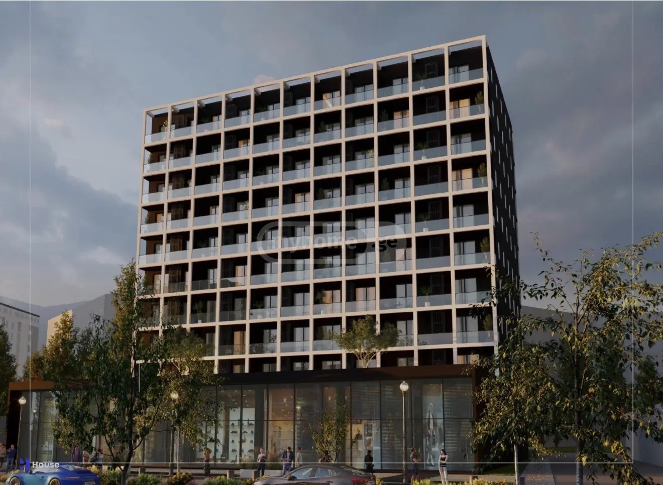 კუპრაძე ვ. ქ. 35 - 2 rooms