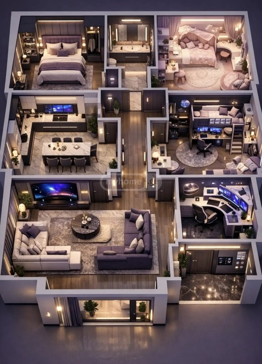 ასლანიდი პ. ქუჩა 29ა - 6 rooms