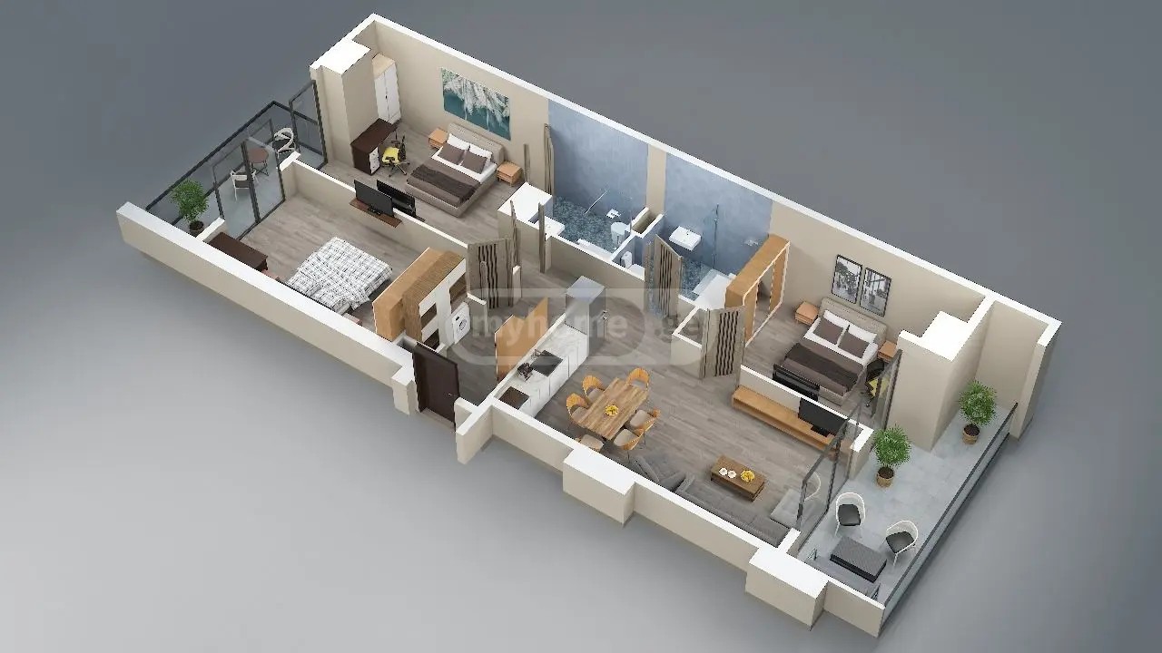 მელიქიშვილის ქუჩა 72 - 4 rooms