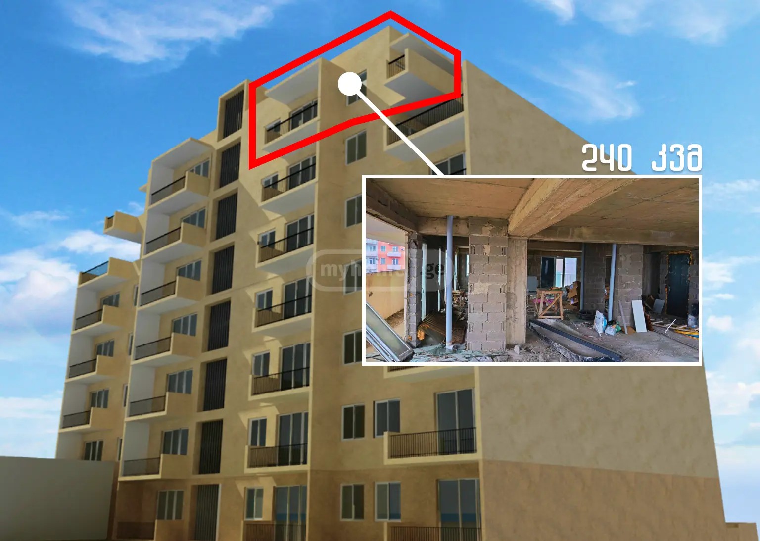 ქვიშხეთის ქ. 49 - 5 rooms