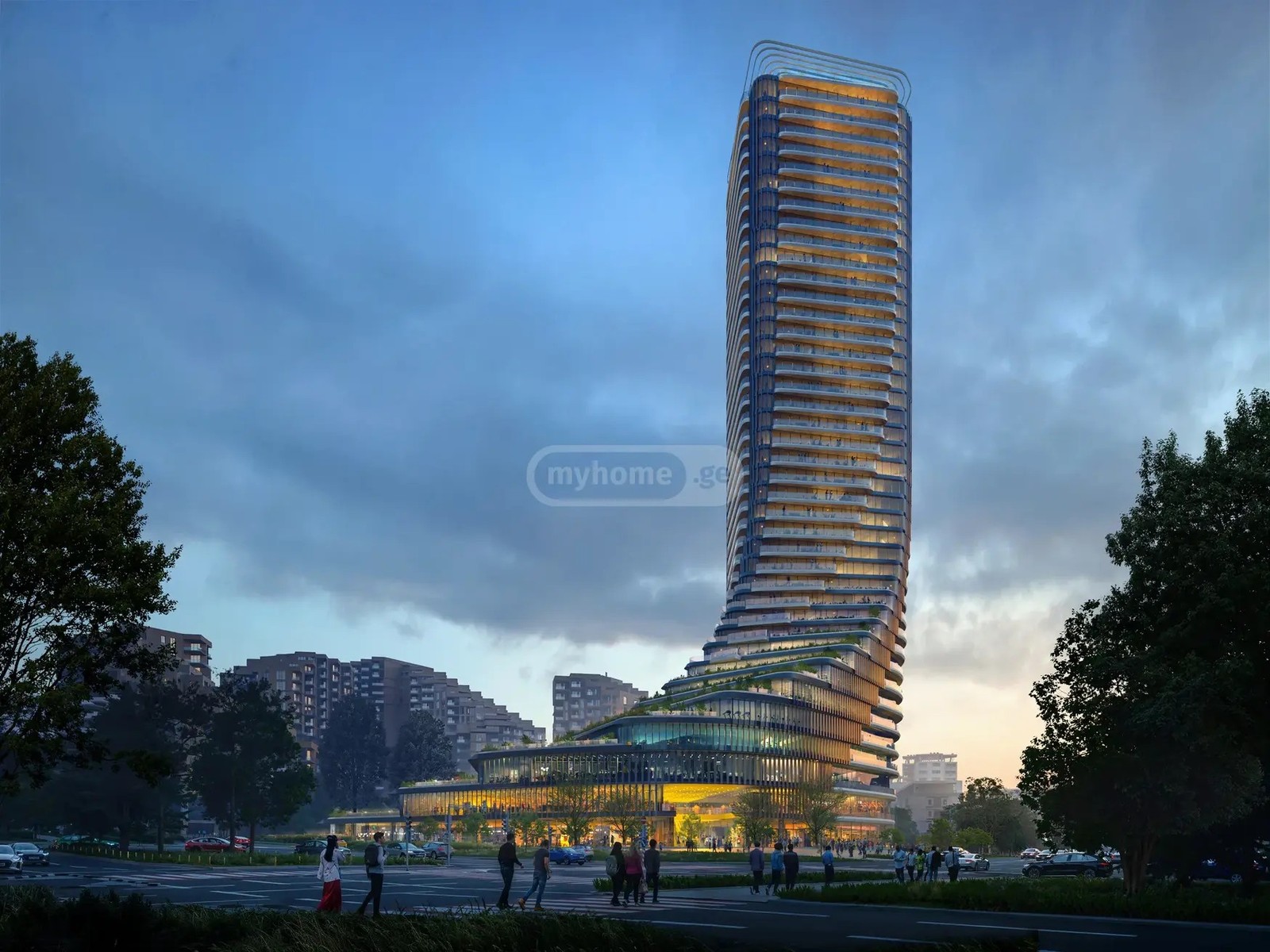 თამარაშვილი მ. ქუჩა 16 - 4 rooms