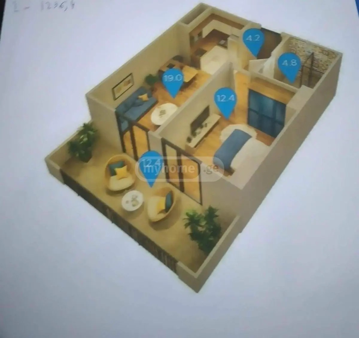 გობრონიძე ა. ქ.  - 2 rooms