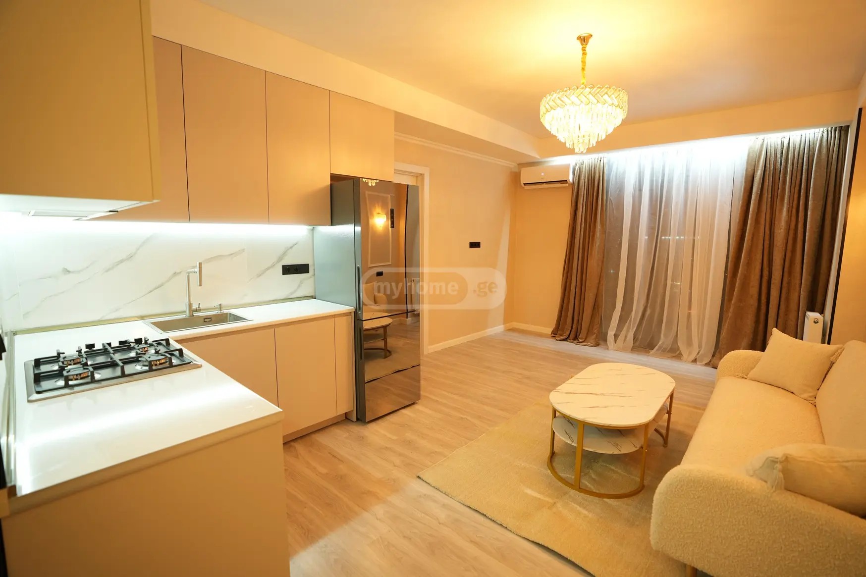 წერეთლის გამზ. 117 - 2 rooms