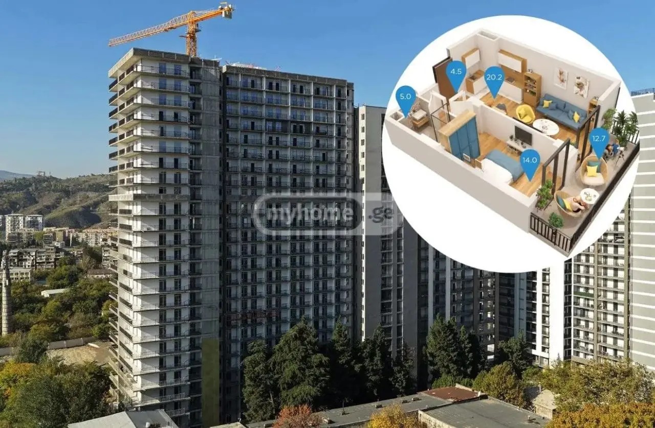 ჭყონდიდელის ქ.  - 2 rooms