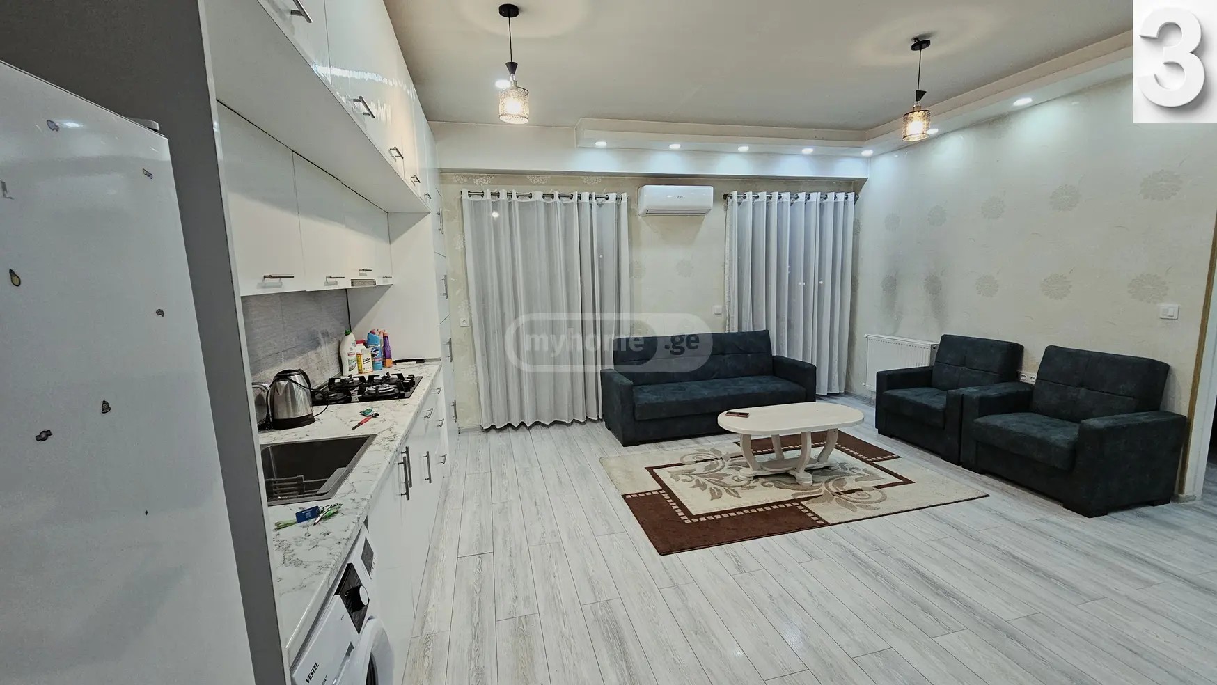 გორგასალი ვ. ქუჩა 75 - 3 rooms