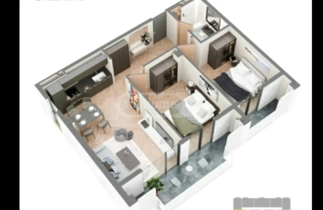 ხელაშვილი მ. ქ. 13ა - 3 rooms