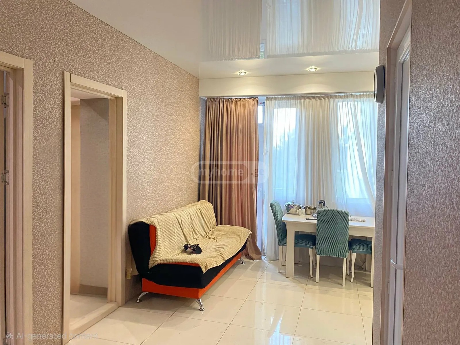 ნინუა ვ. ქ. (ყოფ. ტრიკოტაჟის ქ.) 5 - 3 rooms