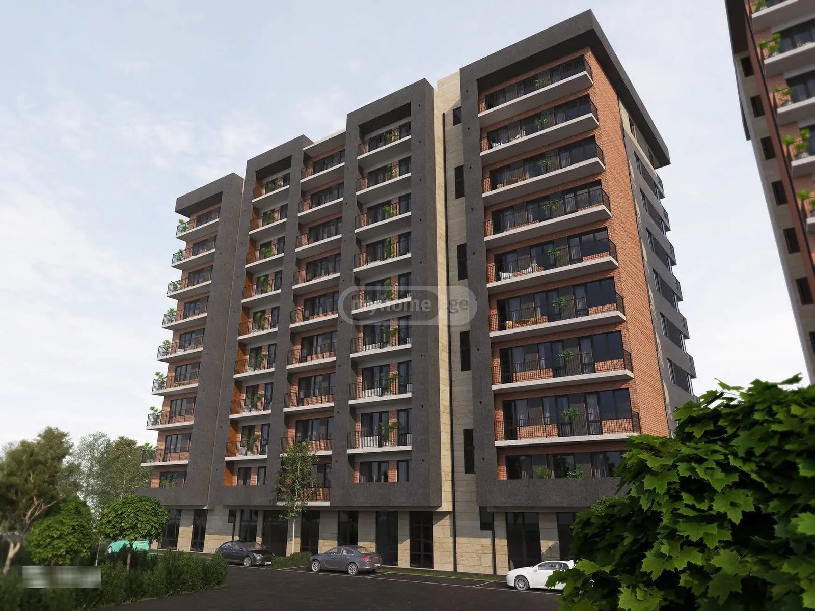 წერეთლის გამზ.  - 3 rooms