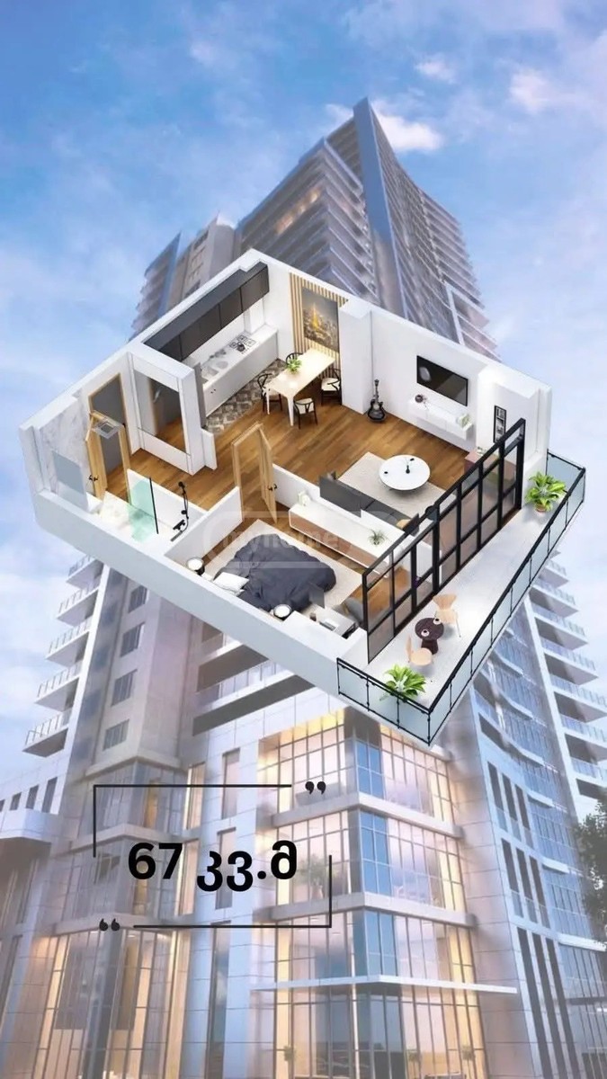 ბაგრატიონი ვ. ქუჩა  - 2 rooms