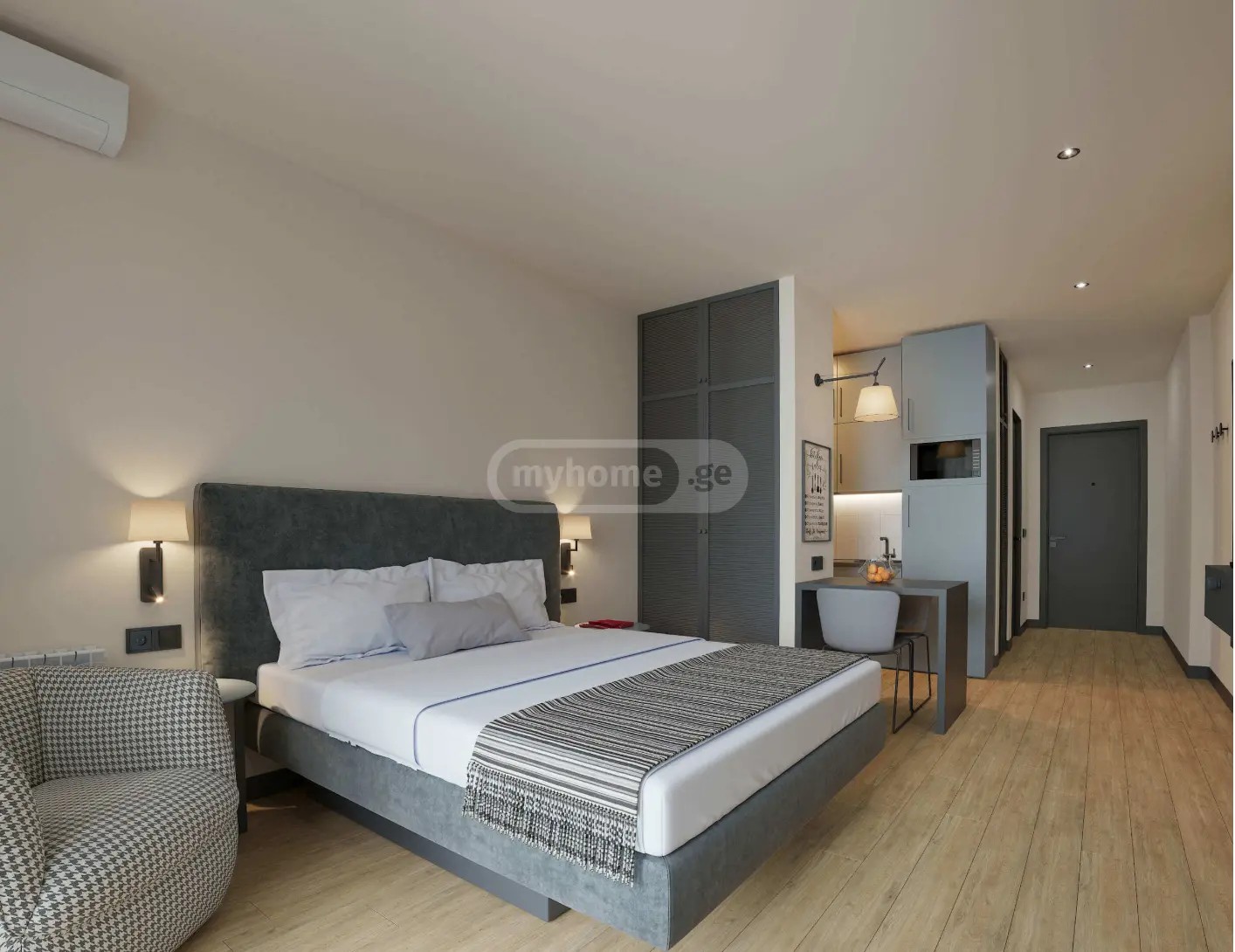 შარტავა ჟ. ქ. 9 - 1 rooms