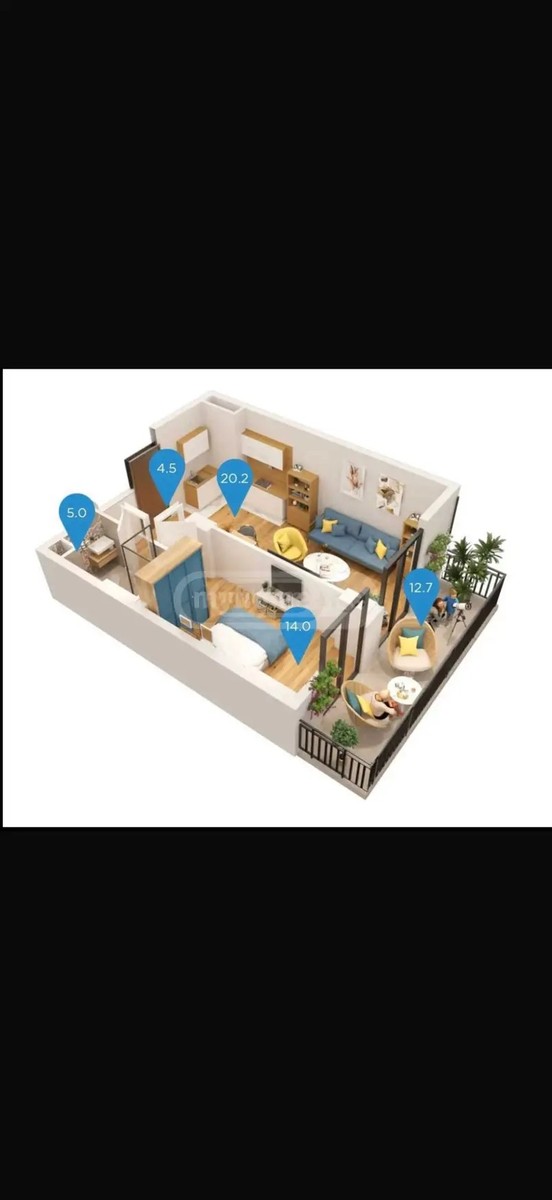 მექანიზაციის ქ. 3 - 2 rooms