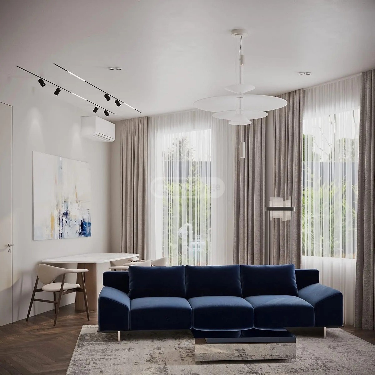 თავისუფლების მოედანი  - 3 rooms