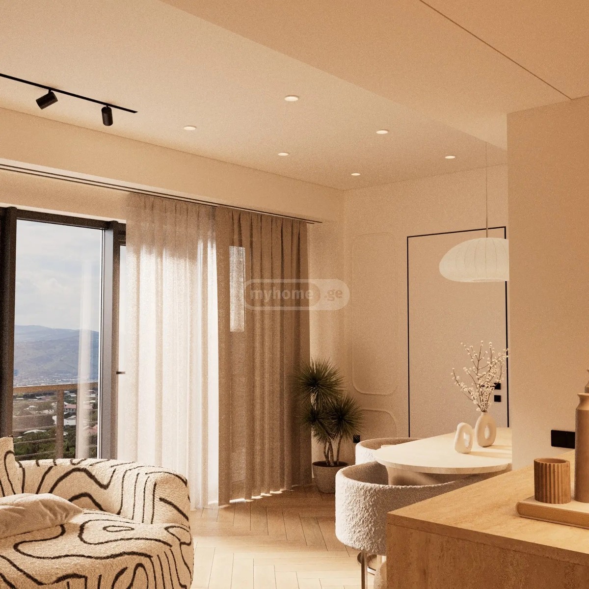 მუსხელიშვილი ნ. ქ. 12 - 4 rooms