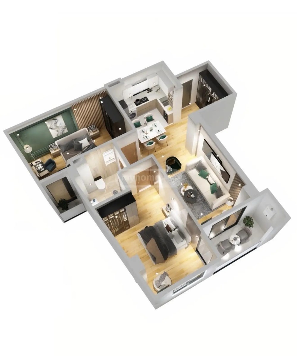 მოსკოვის გამზირი 9 - 3 rooms
