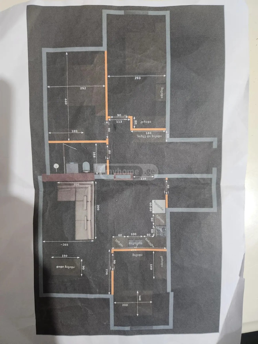 თაყაიშვილი ე. ქ. 51 - 4 rooms