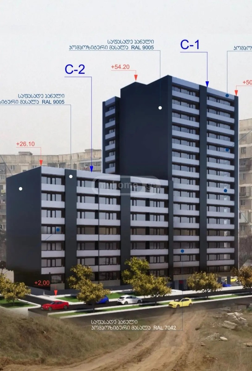 დემეტრე თავდადებულის ქუჩა 40 - 1 rooms